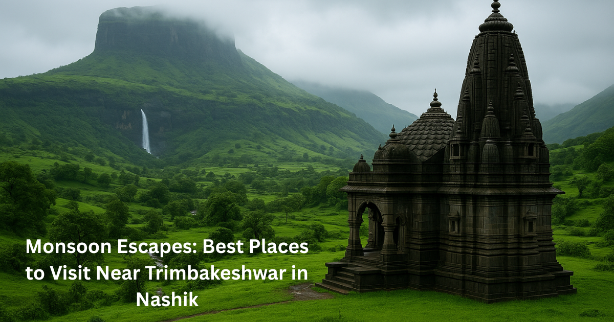 Monsoon Escapes: Best Places to Visit Near Trimbakeshwar in Nashik